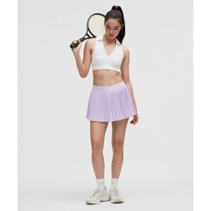 Lululemon The Varsity High-Rise Pleated Tennis Skirt in Lavender Frost Size 12